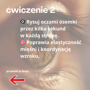 ćwiczenie dla zdrowia oczu