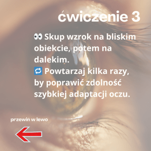 ćwiczenie dla zdrowia oczu