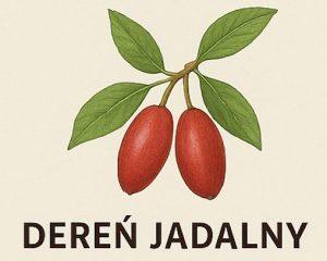 Dereń jadalny